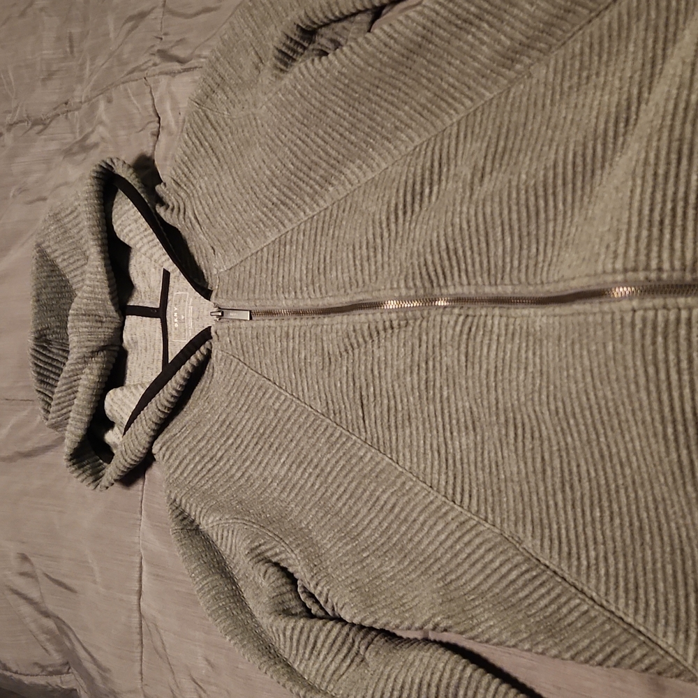 DKNY hooded zip up jacket